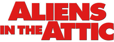 Aliens in the Attic title screen for Nintendo DS